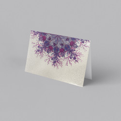 Karte Tannenzweig-Ornament