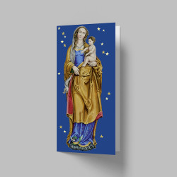 3 Varianten - Karte Madonna